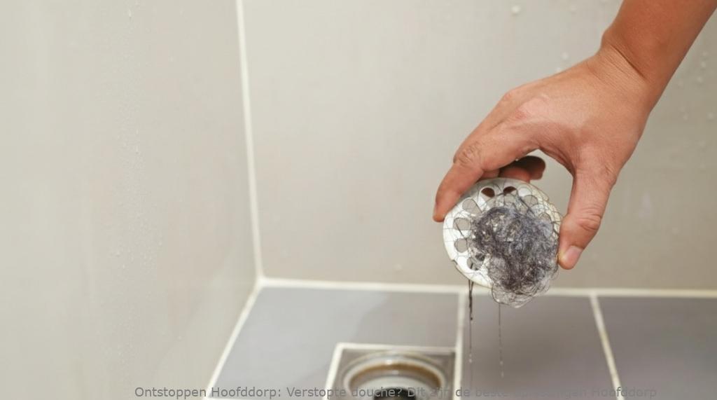 Verstopte douche? Dit zijn de beste oplossingen Hoofddorp