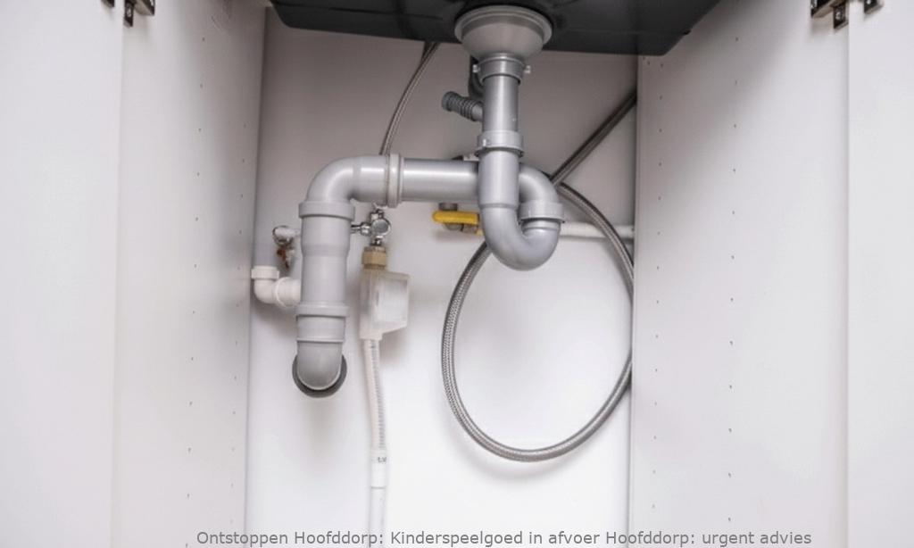 Kinderspeelgoed in afvoer Hoofddorp: urgent advies