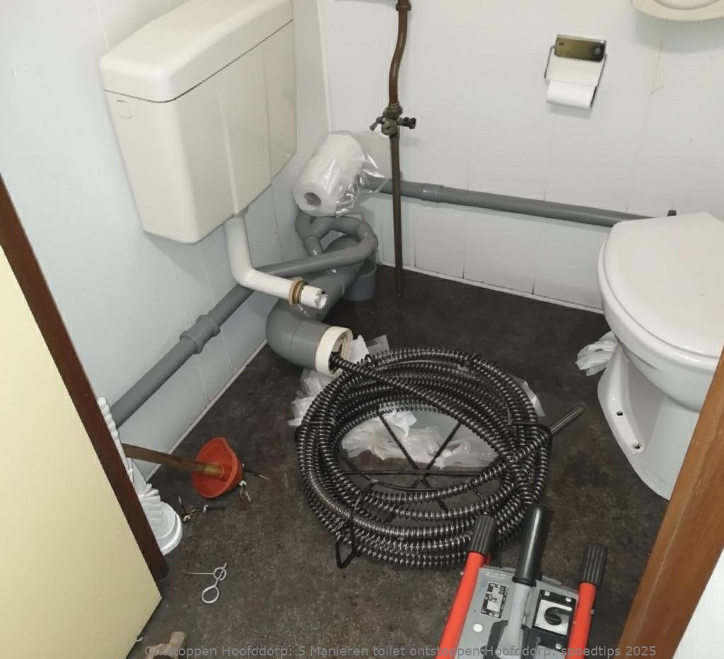 5 Manieren toilet ontstoppen Hoofddorp: spoedtips 2025