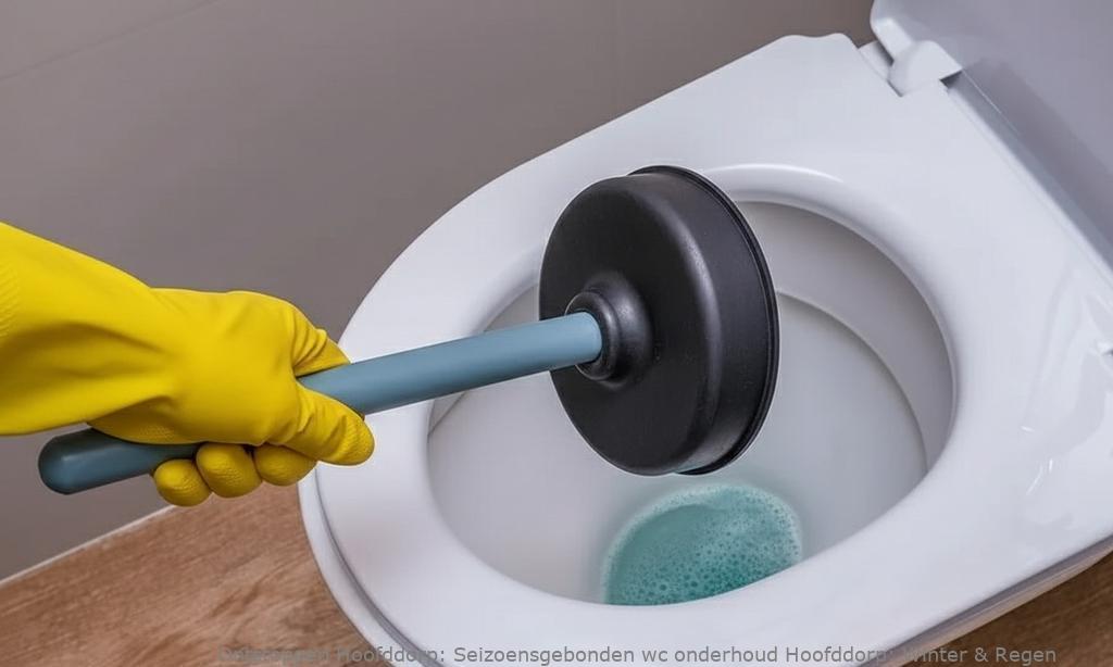 Seizoensgebonden wc onderhoud Hoofddorp: Winter & Regen