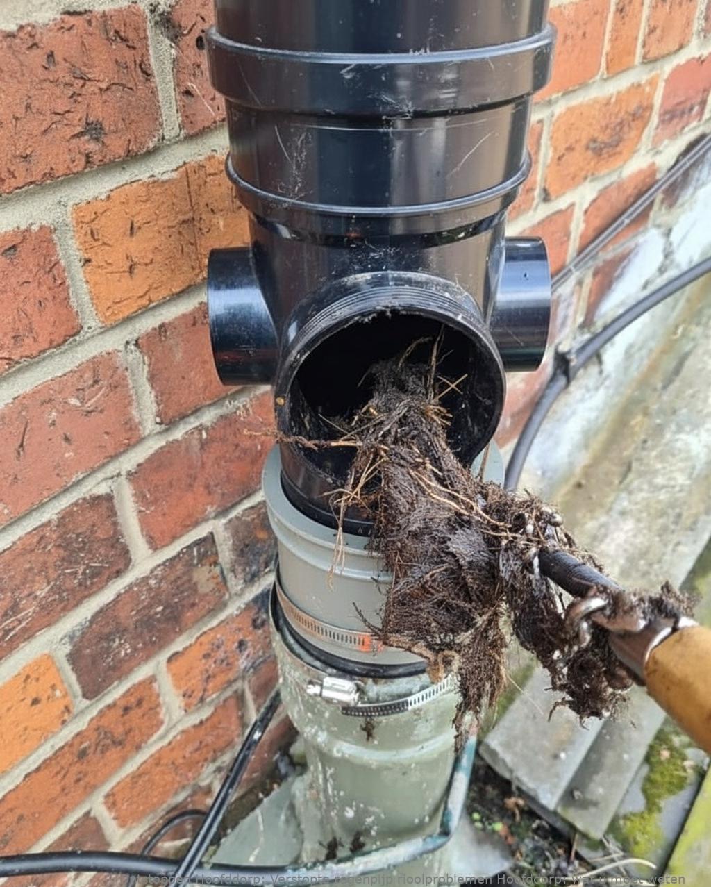 Verstopte regenpijp rioolproblemen Hoofddorp: wat u moet weten
