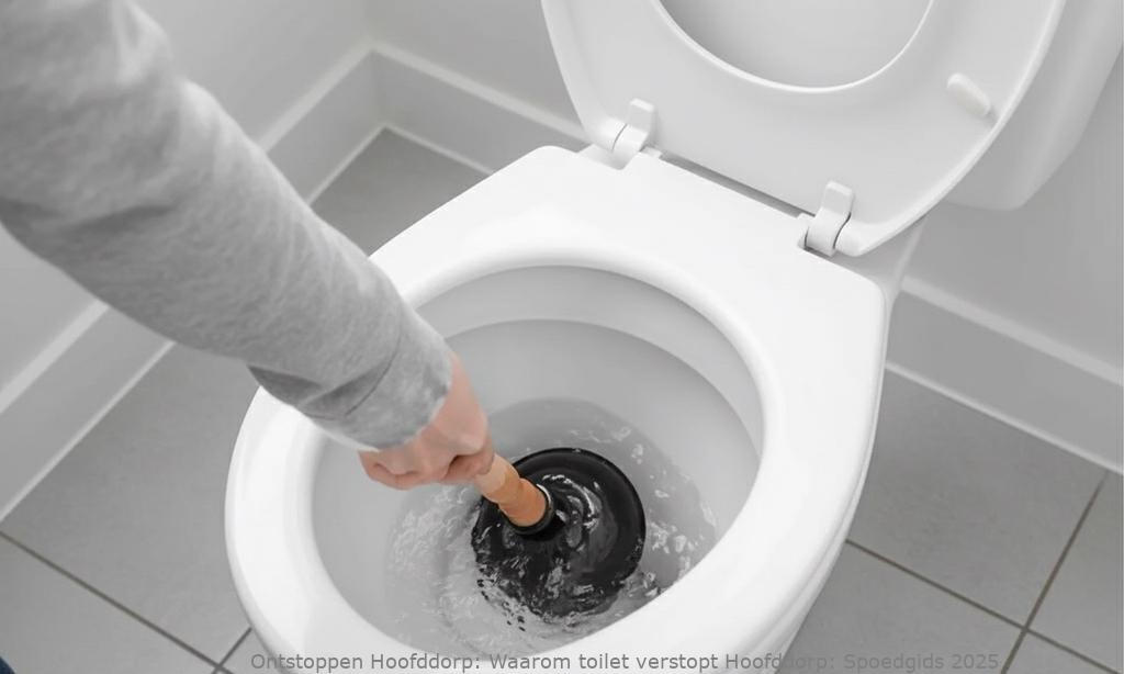 Waarom toilet verstopt Hoofddorp: Spoedgids 2025