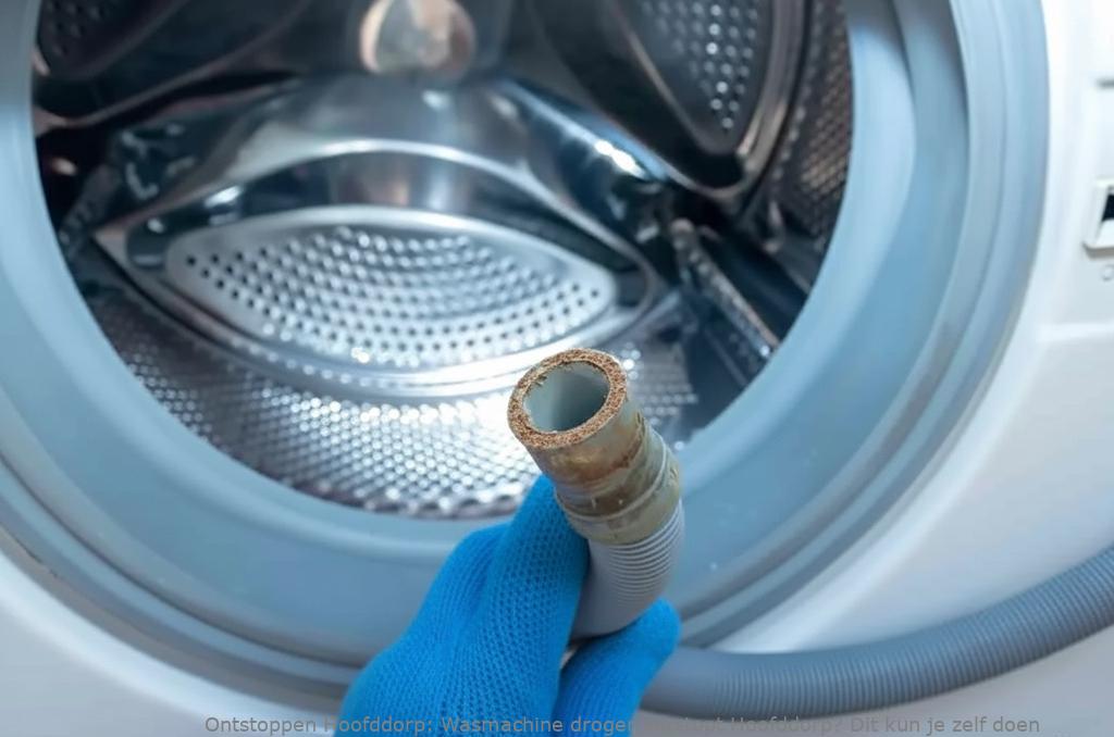 Wasmachine droger verstopt Hoofddorp? Dit kun je zelf doen